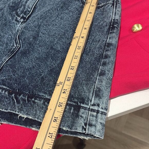 ASOS Collusion Denim Mini Skirt Size US 6 - Picture 7 of 8